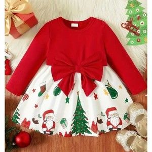 Baby Girl European Style Christmas Dress Boutique - Size 9-12 months NIP